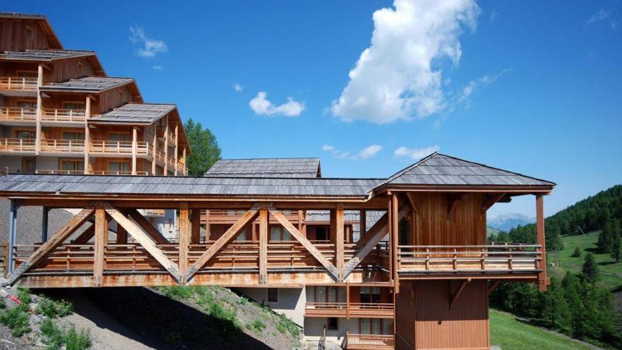 Apartament Appt Le Hameau Des Rennes 4 Etoiles Pieds Des Pistes Piscine Interieure Exterieure Vars  Zewnętrze zdjęcie