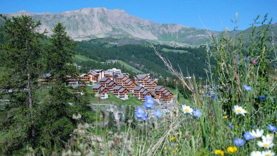 Apartament Appt Le Hameau Des Rennes 4 Etoiles Pieds Des Pistes Piscine Interieure Exterieure Vars  Zewnętrze zdjęcie