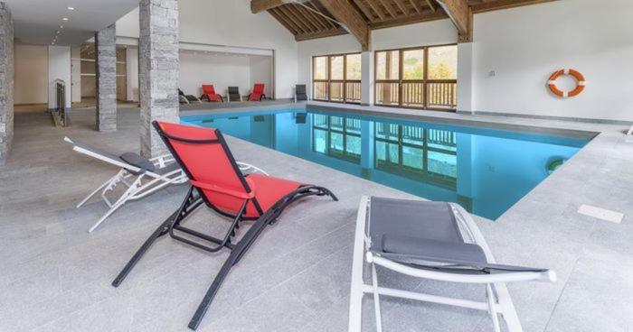 Apartament Appt Le Hameau Des Rennes 4 Etoiles Pieds Des Pistes Piscine Interieure Exterieure Vars  Zewnętrze zdjęcie