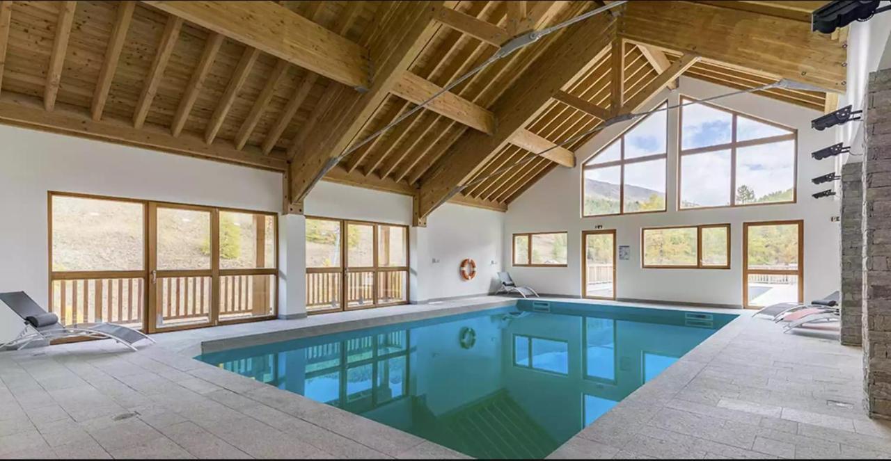 Apartament Appt Le Hameau Des Rennes 4 Etoiles Pieds Des Pistes Piscine Interieure Exterieure Vars  Zewnętrze zdjęcie